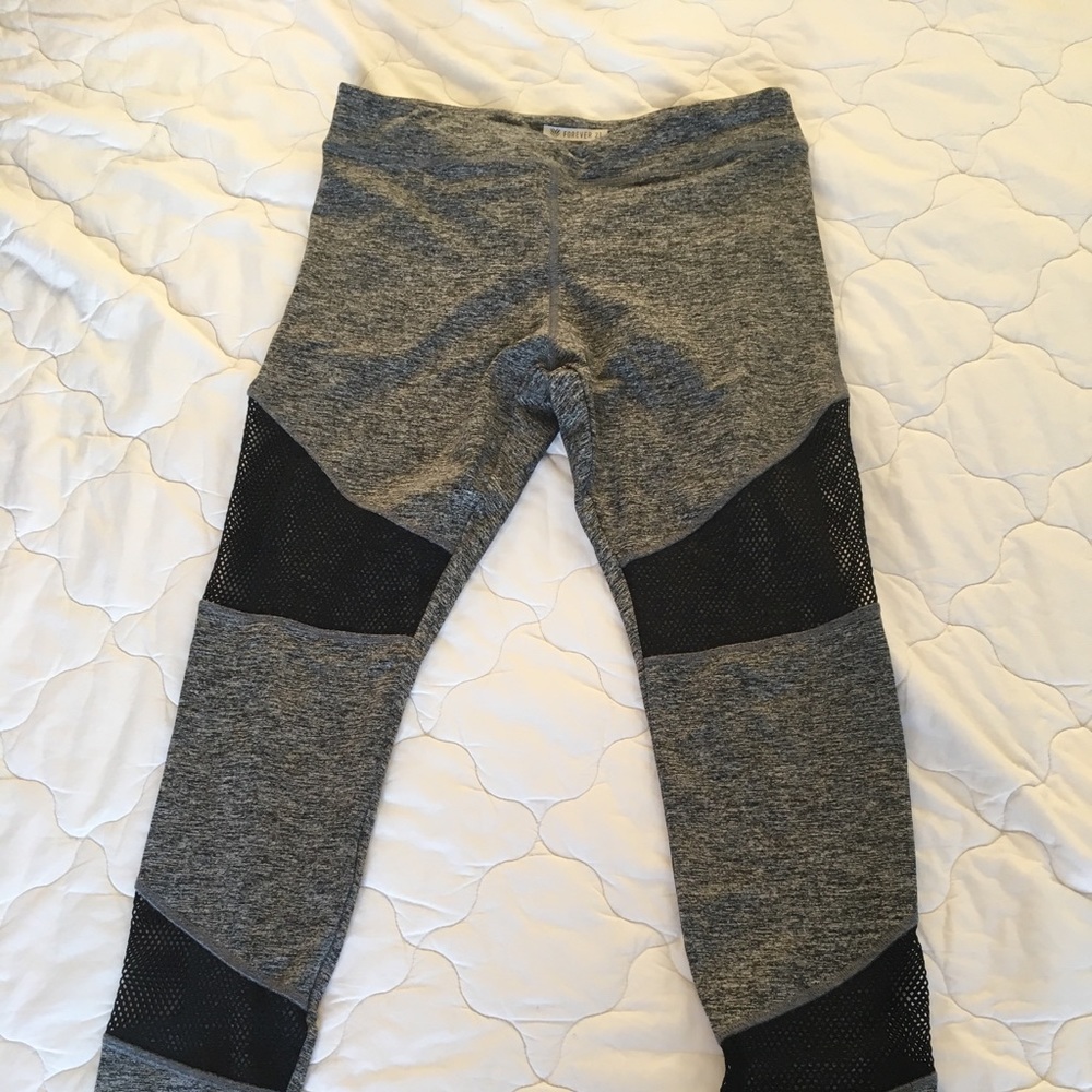 Forever 21 Running Tights Leggings Medium Athletic